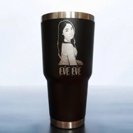 Temperature-Retaining Glass 30 Oz 900 ml. Laser Engraving Color Printing Designed According To Custo