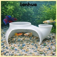 LANHUA Aquarium Decoration Cave, Under Gravel Tunnel Curve Aquarium Submerged Tunnel,  Pot-shaped Fi