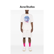 Acne Studios New Style Printed Short-Sleeved t-Shirt Top Summer Couple