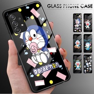 For Samsung Galaxy A52 A52S 5G A72 A42 A32 A22 A12 5G Cartoon Doraemon Soft Silicone Edge Hard Case 
