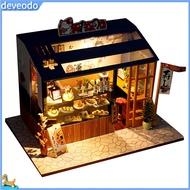 deveodo 1 Set Miniature House DIY Cute Mini Dollhouse Furniture for Children House DIY Princess