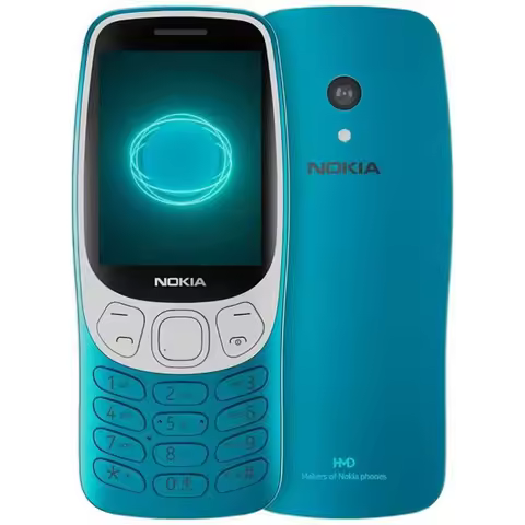 Nokia 3210 4G Phone 2SIM Bluetooth 5.0 FM Radio Dual Card 2.4-inch Type-C 2MP 1450mAh Bettery Button
