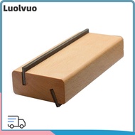 LUOLVUO Fret Crowning File, 30° 90° 2 In 1 Fret End Beveling File, Precision File Wood+Carbon Steel 