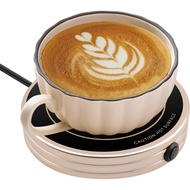Coffee Mug Warmer, Electric Beverage Smart Cup Warmers for Office Home Desk-Candle Warmer Coaster&Wa