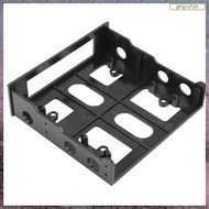 [L E U R] 3.5 to 5.25 Hard Drive Drive Bay Front Bay Bracket Adapter,Mount 3.5 Inch Devices In 5.25I