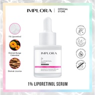 Implora Face Serum 20 ml / 5ml - BPOM  Luminous Brightening Serum/Acne Serum/Midnight Serum/Peeling 