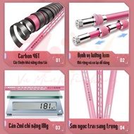 Qinhu fishing rod rack, carbon fishing rod rack, qinhu fishing racket handle 2m1-2m4-2m7 zhagbvb888 