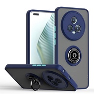 Ốp cho Honor Magic 5 Pro magic5 5g vỏ điện thoại đa chức năng dạng nhẫn từ tính đứng vỏ bảo vệ vỏ lư