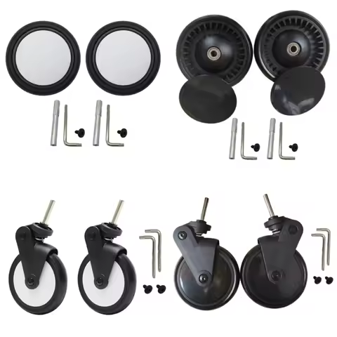 for Babyzen YOYO YOYA Stroller Replacement Rubber Wheels Front and Rear Wheel Stroller Accessories