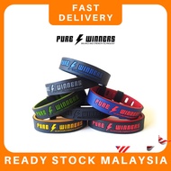 PUREWINNER 2.0 Original Sport Wristband Gelang Sukan Ion Negatif Ionic Bracelet Tarong Power Balance