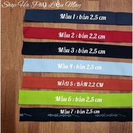 Elastic waistband (2,5 cm to 3.8 cm version) 3 meters