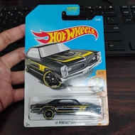 Hot wheels 67 pontiac GTO US Card