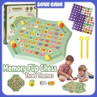 2-4 Player Memory Flip Chess kids flipping chess Memory Intelligence Toy  Children's Educational Toy