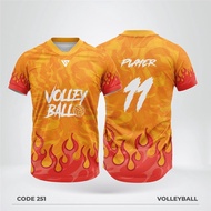 Evonova High Quality Jersey Fully Sublimated Jersey - Malaysia Netball Volleyball Team Jersey