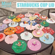 Starbucks Cup Cover Food Grade Silicone Lid Cup Lid Creative Starbucks Cover Starbucks Lid Cute Universal Drinking Cup Accessories Dustproof Mug Lid 40 Styles