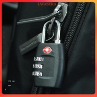 Yi Feng Lock TSA Luggage Padlock Number Code - TSA-335 - Black - OMTP0YBK