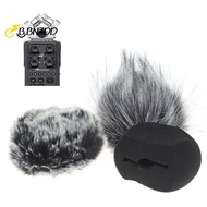 [BBNZDD] 1Pc Foam Mic Wind Cover Furry Windscreen Muff For ZOOM H5 H6 Recorder Microphone BVAH