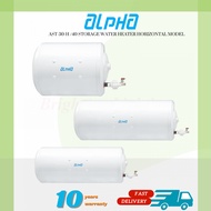 ALPHA AST-30-H/40V/50H&70H/90H Storage Water Heater Horizontal Model