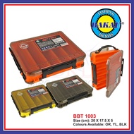 Bakau Lure Bank Tackle Box BBT 1003 Fishing Lure and Hook Storage Box