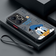 realme 15 Pro 15T 5G realme 15T Donald Duck Case Matted Translucent Cover Cute Shockproof Casing