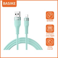 Basike  สายชาร์จ USB Type C สายชาร์จแบบเร็วสำหรับ Samsung S10 S9 3A สายชาร์จข้อมูลแบบเร็วสาย OPPO สำหรับ Huawei P30 Pro Redmi realme Note htc8 สายชาร์จ Type-C