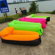 Outdoor Inflatable Sofa Lying Single Lazy Air Sofa Outdoor Camping Air Bed Park户外充气沙发可躺单人懒人空气沙发野外露营气床公园沙滩便携沙发10.18