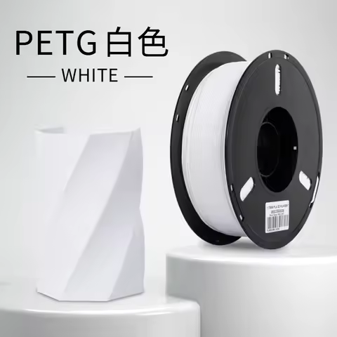1kg PETG white fialment 1.75mm filament 3D printer element PETG bamboo lab fialments for Creality,Du