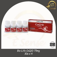 [E SENSE] Bio-Life Q10 CoQ10 75mg 30s x 4