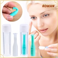 ROWANS 5Pcs Insertion Tool, Silicone Rigid Suction Stick, Hard Lens Solid Shaping One-piece Scleral 