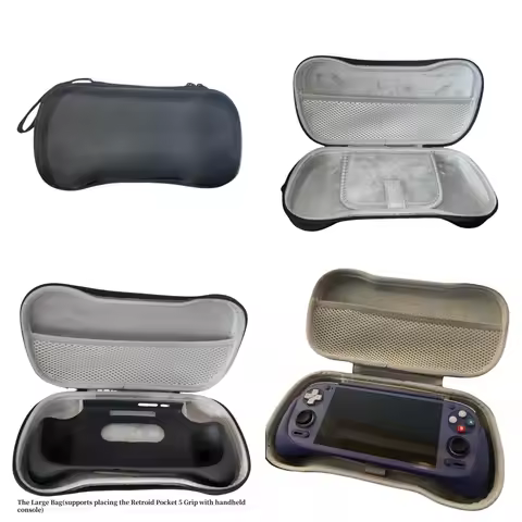 For RP5 Retroid Pocket 5 Game Controller Grip Storage Bag Shockproof RPG2 Retroid Pocket G2 Grip Han