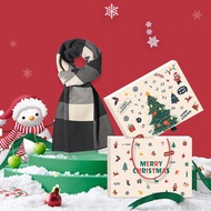 Lemaile Scarf Gift Box New Year Snake Year Gift for Boyfriend Valentines Day Wool Neck Warmer Korean