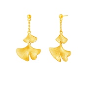 Citigems 999 Pure Gold Aura Bliss Earrings