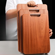 Ebony Wood Cutting Board Solid Wood Square Shape Durable Chopping Board Double-Sided Kitchen Choppin