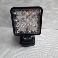 Đèn pin LED dùng pin chân pin phổ thông makita 14.4v-36v thiết kế bi cầu Rọi xa