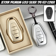 Jetour VT9 VT-9 X90plus X70plus X96 L9 Premium Gold Silver TPU Key Cover