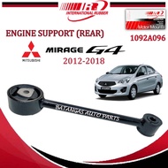 ENGINE SUPPORT (REAR) MITSUBISHI MIRAGE G4 2012-218 PN: 1092A096 INTERNATIONAL RUBBER