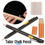 50 60412 10pcs Tailor CHALK Pen Sewing Marking Chalk Heat/ Water Dissappearing