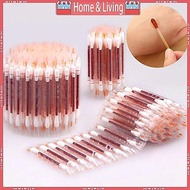 ci 50Pcs  Iodine Tips Cotton Swabsticks Cleanning Prep Pad Medical Swabs