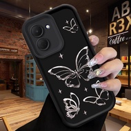 Casing For Tecno Spark GO 3 Spark GO 2 Spark Go 1 Fashion Line Butterfly Phone Case Techno Spark GO3