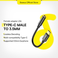 Baseus Type C Male to 3.5mm Female Adapter Converter Headphone Jack Type C Earphone Audio Adapter