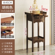 BW-6💚Altar Buddha Shelf God of Wealth Cabinet Home Buddha Table New Chinese Style Clothes Closet Bodhisattva Guan Gong D