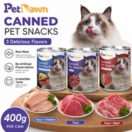 PetDawn Cat Canned Food | Tuna/Beef/Chicken Flavour | Makanan Kucing 1pc / 3pcs Set
