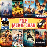 Flashdisk 64GB Original Jackie Chan - Collection Movie HD Kung Fu & Action Film