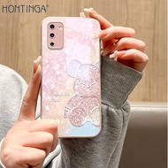 Hontinga เคสกระจกเทมเปอร์เคสสำหรับ Samsung Galaxy S10 S20บวก S20อัลตร้า FE 5G Note 10 Plus Note 20 U