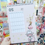 台灣 kanahei 開運花趣坐枱月曆 calendar 2021