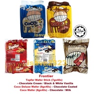 [HALAL] Frontier Coco Deluxe (40s)/Topfer Wafer Stick(40s)/Coco Wafer(40s)