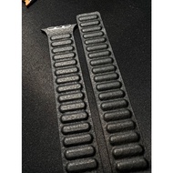 (GoodSeller) Apple Watch Strap Leather Link 38mm Watch 44mm 40mm 42mm 45mm 41mm