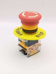 Emergency Stop Switch LA38-11ZS Mushroom Button Switch ø22mm 1NO/1NC 10A 440V สวิตช์หยุดฉุกเฉิน สวิต