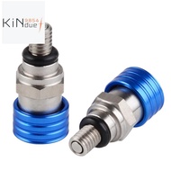 Motocross M4X7mm Fork Air Bleeder Valves for  85 125 144 200 250 300 350 450 SX EXC XC XCW Screw Ble