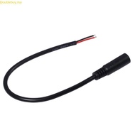 Doublebuy Efficient DC7 4x5 0mm Female to 2Pin Power Cord Extension Cable 11 81in